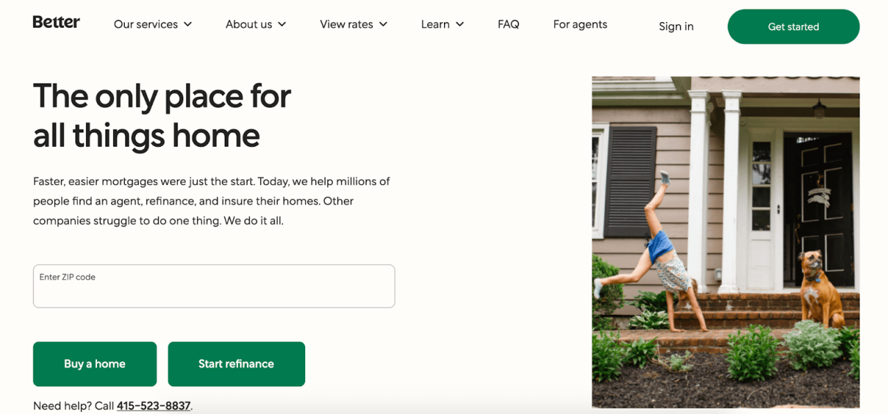 Better.com: Affordable Mortgages In An Easy-to-Use Platform - Buy a home