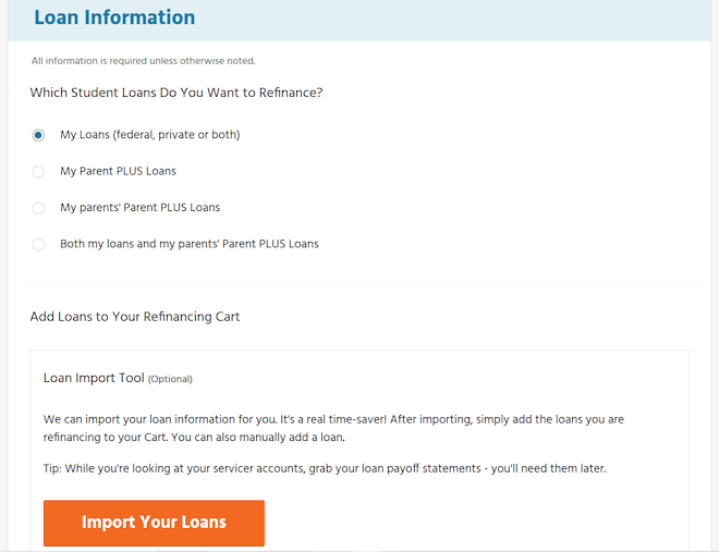 loan information