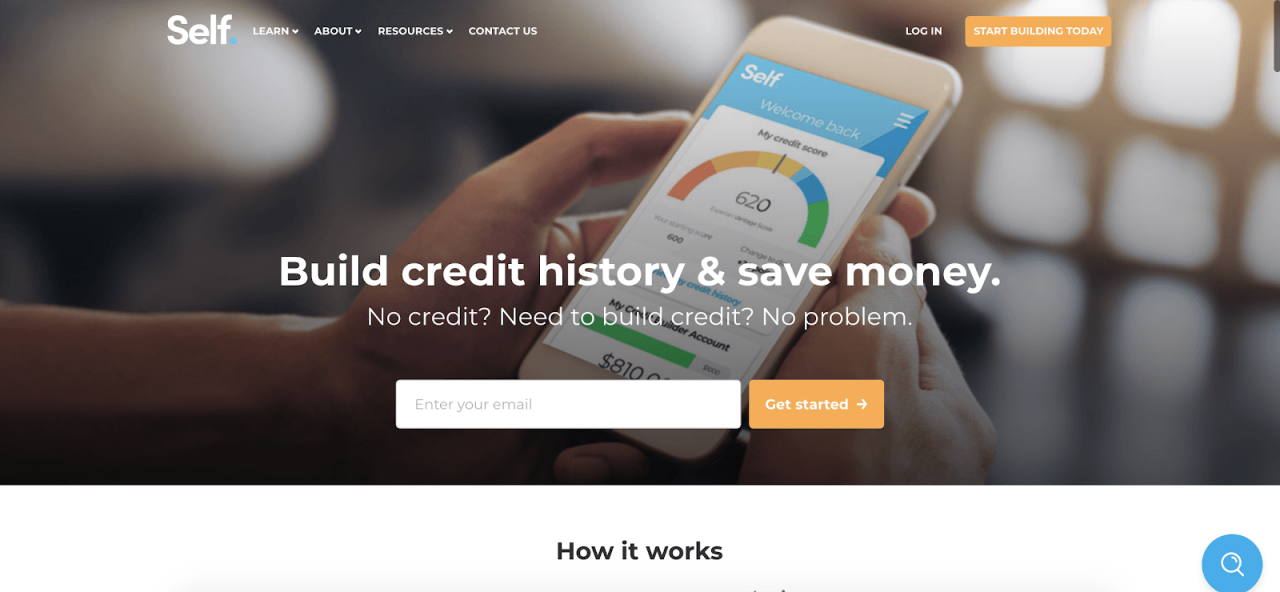 Self Review: Building Credit While Saving Money - Get started