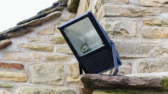 How To Set Up Your Smart Home On A Budget - Install motion-sensitive floodlights outside