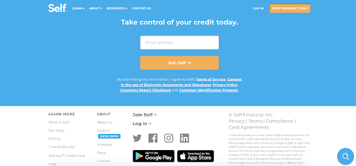 Self Review: Building Credit While Saving Money - Enter your e-mail